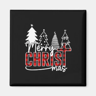 Imán Merry Christ Mas Christian Jesus Navidades Pjs Xma