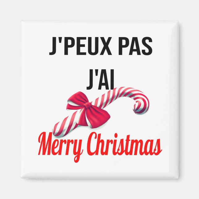 Imán Merry Christmas (Frente)