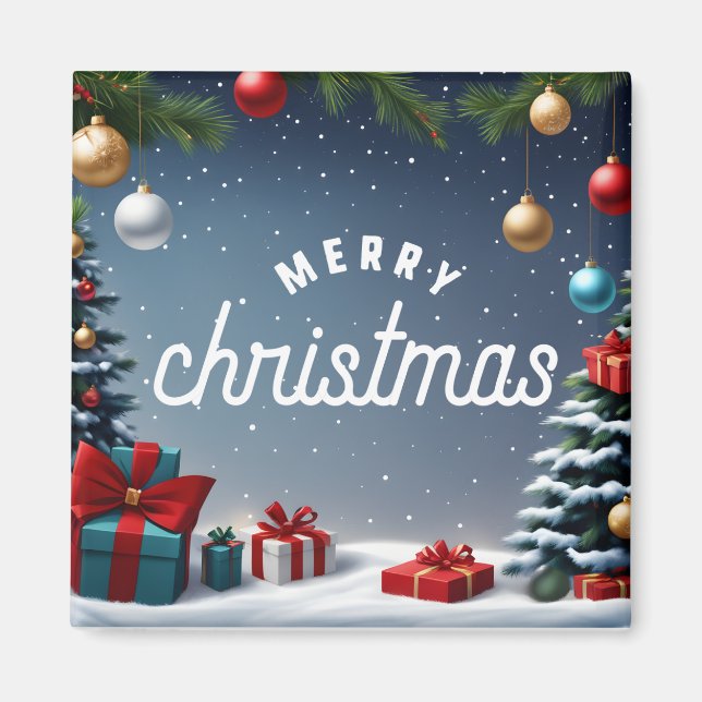 IMÁN MERRY CHRISTMAS (Frente)