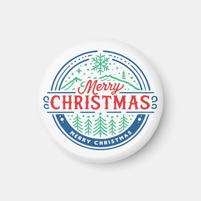 Imán Merry Christmas 2 (Frente)