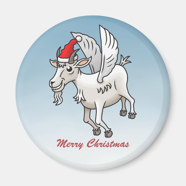 Imán Merry Christmas from The Flying Goat (Frente)