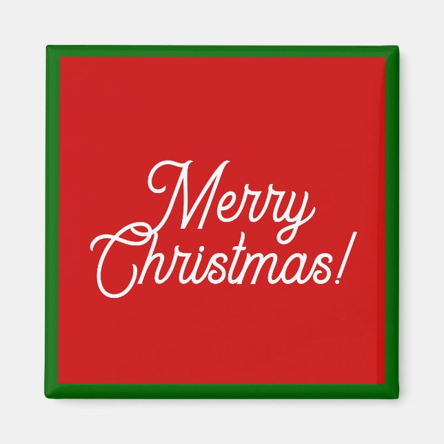 Imán Merry Christmas Magnet (Frente)