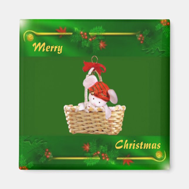Imán Merry Christmas Magnet (Frente)