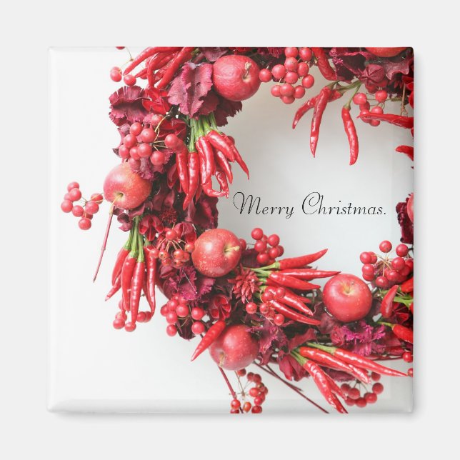 Imán Merry Christmas. Magnets A (Frente)