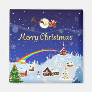 Imán Merry Christmas on the Full Moon