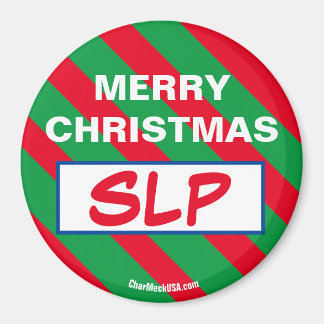 Imán MERRY CHRISTMAS SLP Refrigerator Magnet