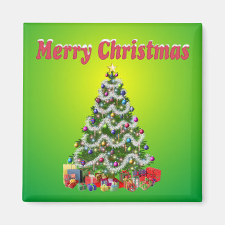 Imán Merry Christmas Tree Magnet
