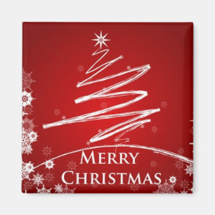 Imán Merry Christmas Tree Magnet