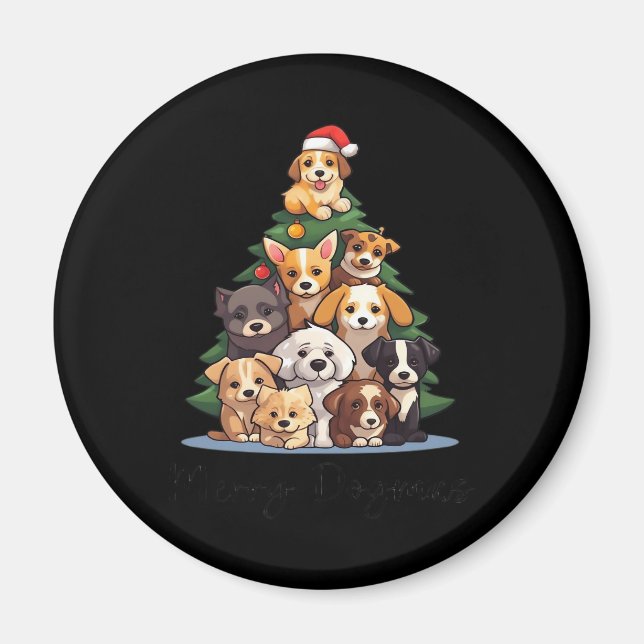 Imán MERRY DOGMAS Camiseta sobredimensionada (Frente)
