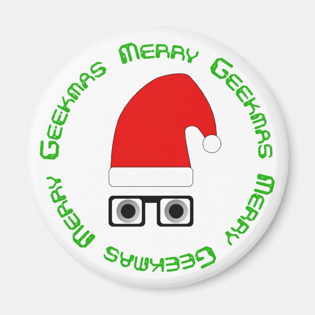 Imán Merry Geekmas Magnet (Frente)