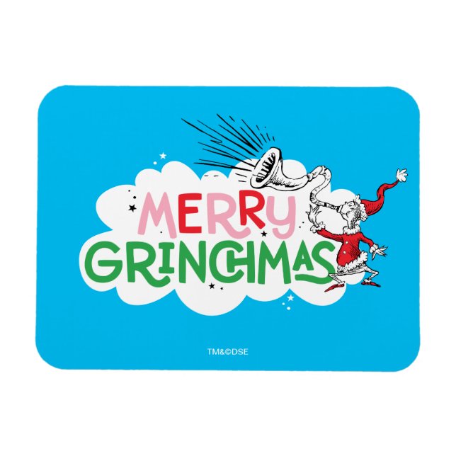 Imán Merry Grinchmas Mister Grinch (Horizontal)
