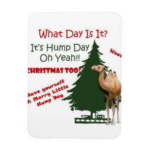 Imán Merry Little Hump Day Navidades
