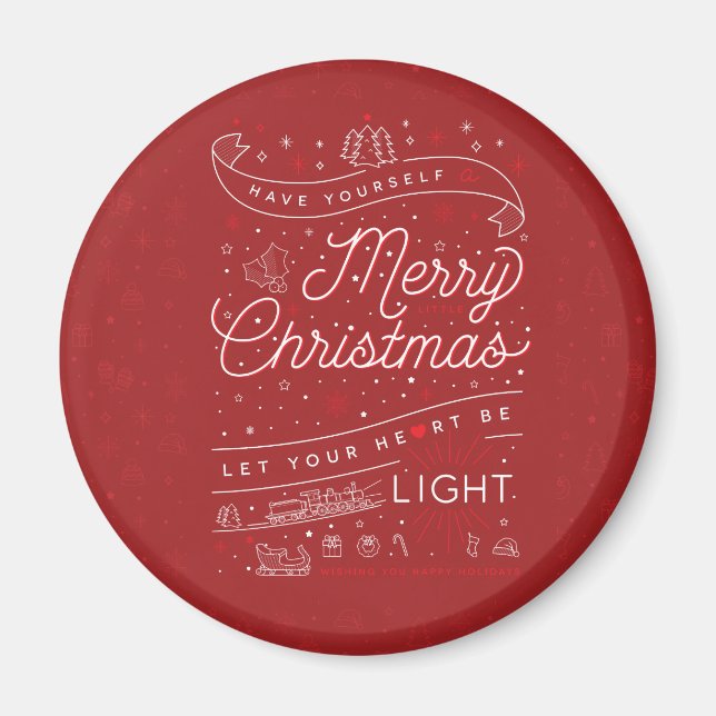 Imán Merry Little Navidades Magnet (Frente)