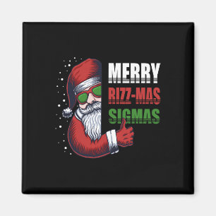 Imán Merry Rizz Mas Sigmas Gracioso Gen- Alpha X-mas Sa