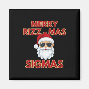 Imán Merry Rizz Mas Sigmas Guay Santa Claus Face Skibid