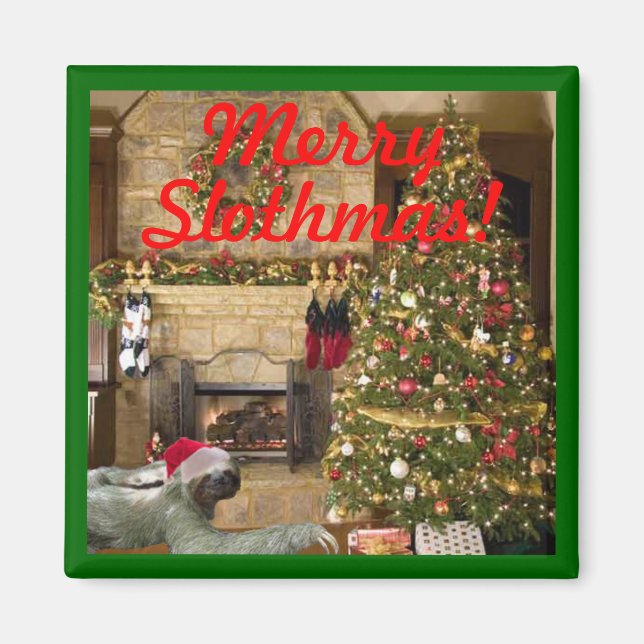 Imán Merry Slothmas (Frente)