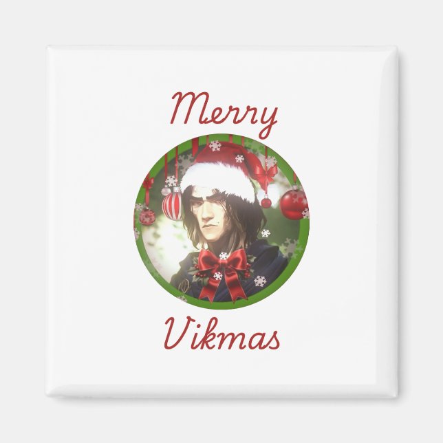 Imán Merry Vikmas (Frente)