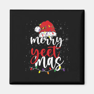Imán Merry Yeetmas Divertido merry Yeet Mas jerga Navid