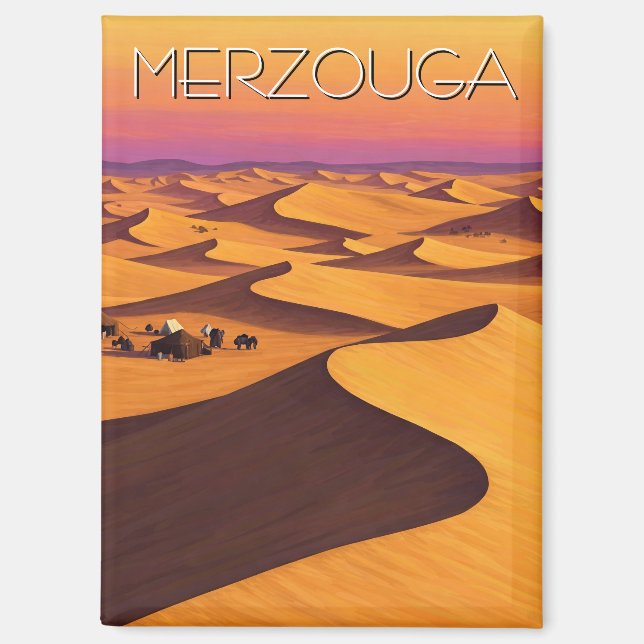 Imán Merzouga Marruecos Desierto Viajes (Anverso)