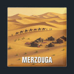 Imán Merzouga Marruecos Travel<br><div class="desc">Erg Chebbi es una de las maravillas naturales más impresionantes de Marruecos —un vasto mar de dunas de arena eólica ubicado cerca de la ciudad de Merzouga, en la parte sureste del país. Estas dunas de naranja dorado, algunas de ellas de hasta 150 metros, se extienden por más de 20...</div>