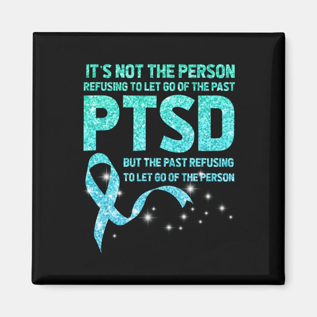 Imán Mes de Concienciación Dejemos Ir Apoyo a Veteranos (Frente)