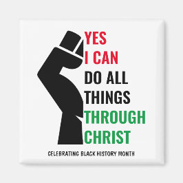 Imán MES DE HISTORIA BLACA cristiana