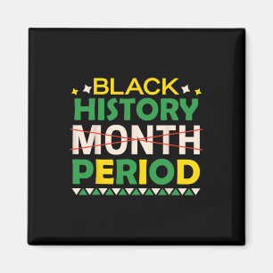Imán Mes de historia negra período Mes de historia negr