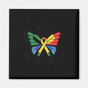 Imán Mes de la Conciencia del Orgullo Discapacitado Fel