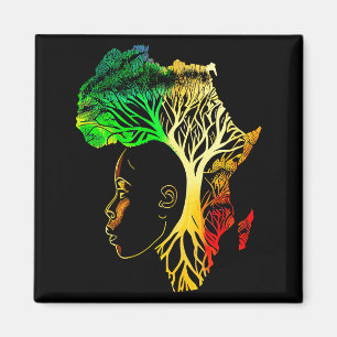 Imán Mes de la Historia Afroamericana Ancestros Afroame