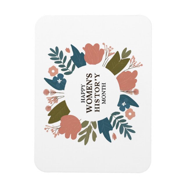 Imán Mes de la historia de la mujer (Vertical)