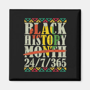 Imán Mes de la Historia Negra 247365 Con Bandera de Map