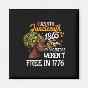 Imán Mes de la Historia Negra Africano Americano Junete