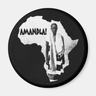 Imán Mes de la historia negra - ¡AMANDLA!