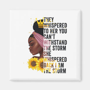 Imán Mes de la Historia Negra Mujeres Africanas Afro Yo
