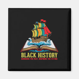 Imán Mes de la Historia Negra Orgullosa Cultura Afroame