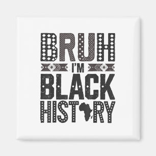Imán Mes de la historia negra Patrimonio africano