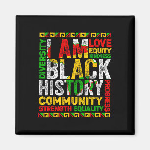 Imán Mes de la Historia Negra Soy Historia Negra Estado
