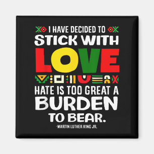 Imán Mes de la Historia Negra Stick To Love África 