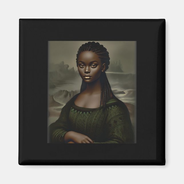 Imán Mes de la Historia Negra Vive Aprende Hazlo 365 D (Frente)