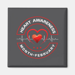 Imán Mes de la Salud del Corazón Febrero Salud del Cora