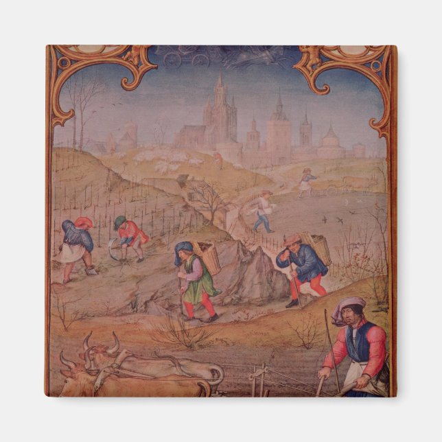 Imán Mes de marzo (Frente)