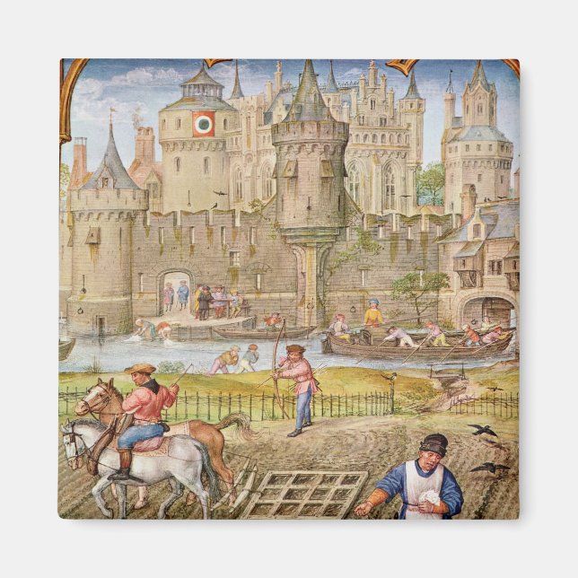 Imán Mes de Octubre (Frente)