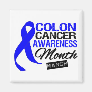 Imán Mes de sensibilización sobre el cáncer de colon de