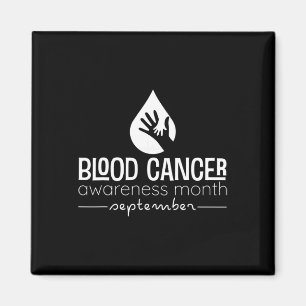 Imán mes de sensibilización sobre el cáncer de sangre o