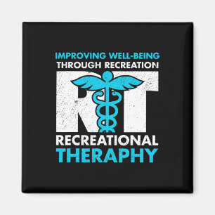 Imán Mes de Terapia Recreativa Recreativa