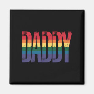 Imán Mes del Orgullo Gay del Papá Día del Padre LGBTQ A