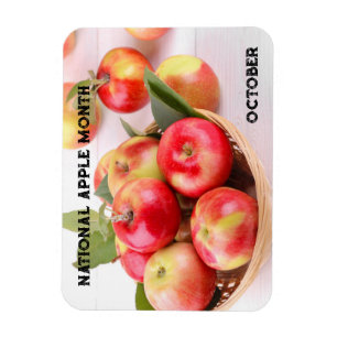 Imán Mes nacional de Apple de octubre