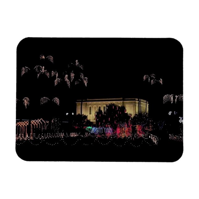 Imán Mesa, luces del templo de Arizona. (Horizontal)