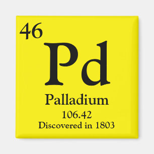 Imán Mesa Periódica de Palladium
