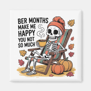 Imán Meses mejores me hacen feliz, no tanto miedo